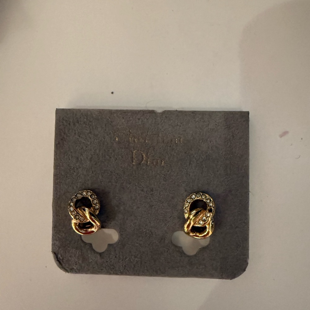 Dior earrings